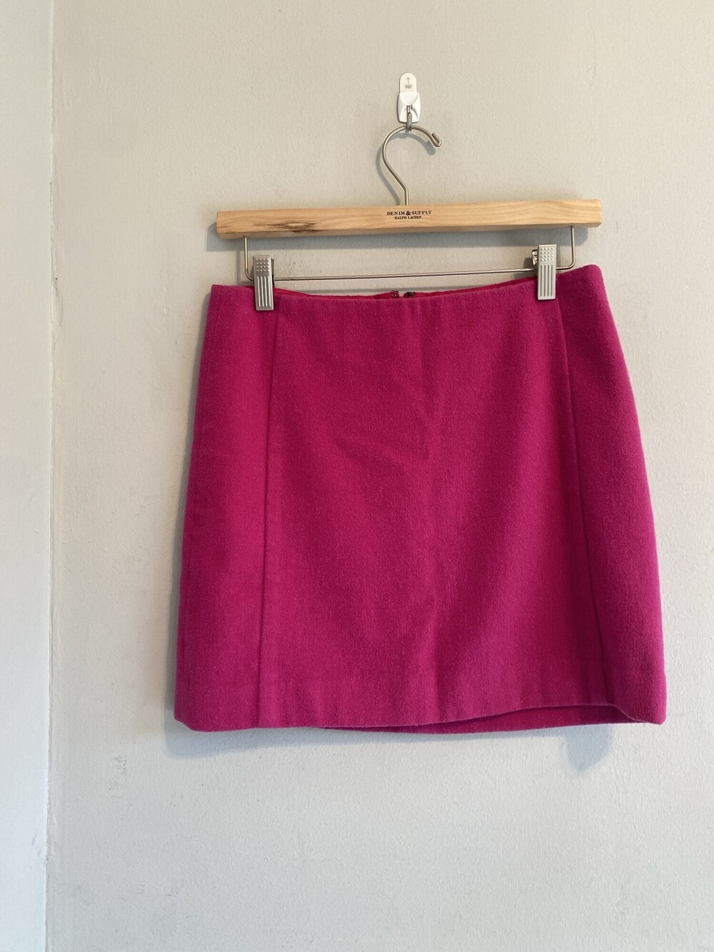 The Limited Magenta Wool Blend Mini Skirt Women’s Size 2